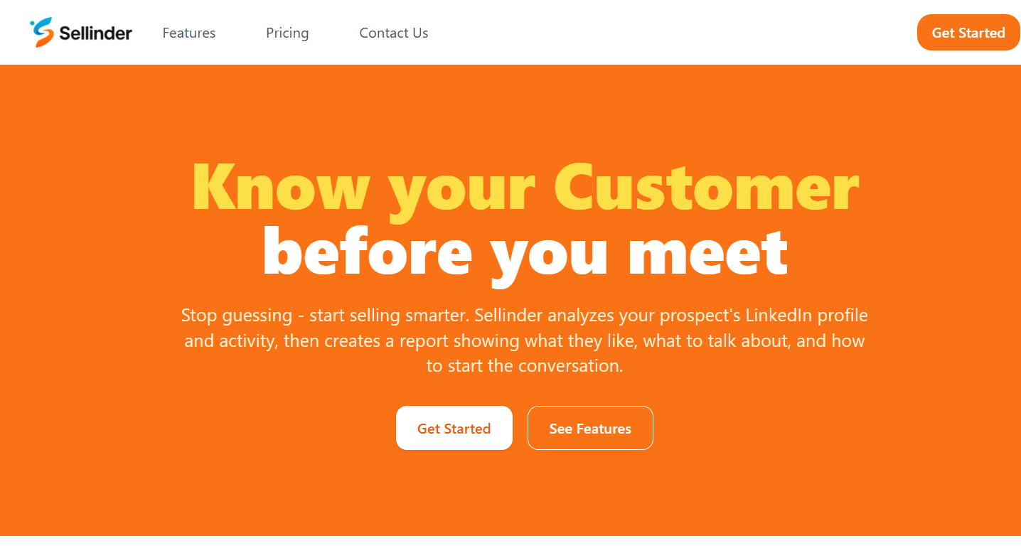 Sellinder product hero visual